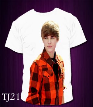 تی شرت جاستین بیبر (Justin Bieber) ستاره مشهور و پرطرفدار جوان - www.toofan.biz