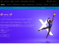 تصویر صفحه ی اصلی XFINITY by Comcast -- Official Customer Site | Email | Watch TV Online