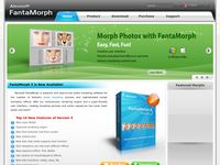تصویر صفحه ی اصلی Abrosoft FantaMorph - Photo Morphing Software for Creating Morphing Photos and Animations
