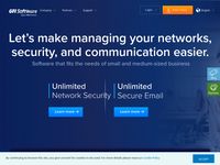تصویر صفحه ی اصلی 
	Web, Email and Network Security Software
