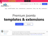 تصویر صفحه ی اصلی Joomla 3 & 2.5 Templates and Virtuemart Themes ● Joomla-Monster ● Joomla Templates Shop